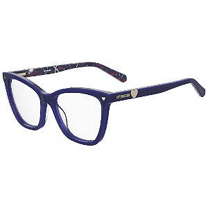 Armação de Óculos Moschino Love - Mol593 PJP - Azul 54