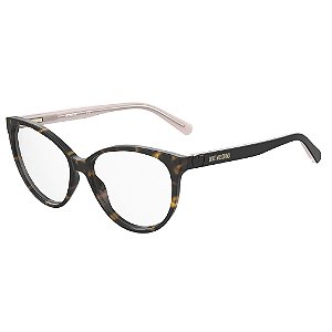Armação de Óculos Moschino Love - Mol591 086 - Marrom 57