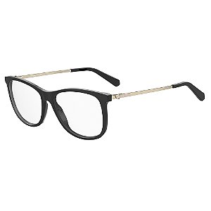 Armação de Óculos Moschino Love - Mol589 807 - Preto 55