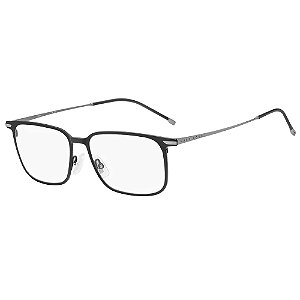 Armação de Óculos Hugo Boss 1253 003 - Preto 55 - Titânio