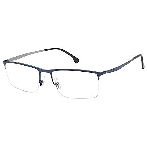 Armação de Óculos Carrera 8875 FLL - Azul 55 - Titânio