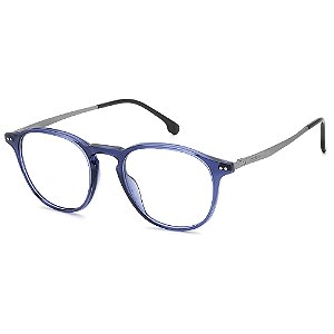 Armação de Óculos Carrera 8876 PJP - Azul 49 - Titânio