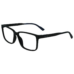Armação de Óculos Calvin Klein CK21525 002 - Preto Fosco 55