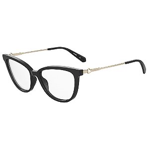 Armação de Óculos Moschino Love Mol600 807 - Preto 53