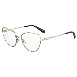 Armação de Óculos Moschino Love Mol608  /Tn 000 - Dourado 52