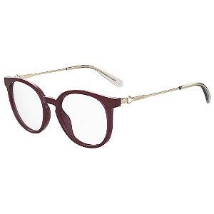 Armação de Óculos Moschino Love Mol607  /Tn C9A - Vermelho 49