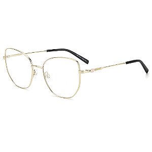 Armação de Óculos M Missoni Mmi 0084 J5G - Dourado 53