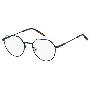 Armação de Óculos Tommy Hilfiger TJ 0090 FLL - Azul 52