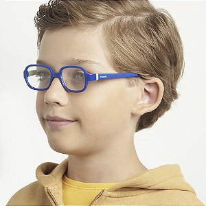 Armação de Óculos Polaroid Kids PLD K003 RNB - Azul 43