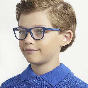 Armação de Óculos Infantil Polaroid PLD D829 ZX9 - Azul 44