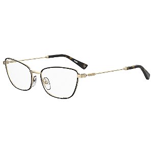 Armação de Óculos Moschino MOS575 807 - Dourado 54