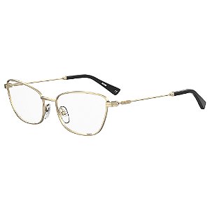 Armação de Óculos Moschino MOS575 000 - Dourado 54