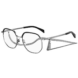 Armação de Óculos Moschino MOS542 010 - Cinza 53