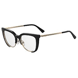 Armação de Óculos Moschino MOS530 807 - Preto 52