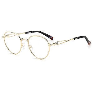 Armação de Óculos Missoni MIS 0077 J5G - Dourado 49