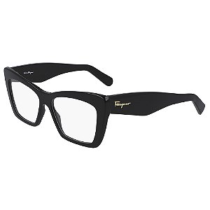 Armação de Óculos Ferragamo SF2865 001 - Preto 55