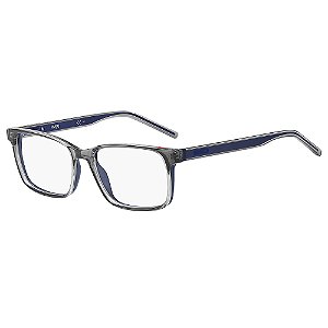 Armação de Óculos Hugo HG 1163 KB7 - Cinza 55