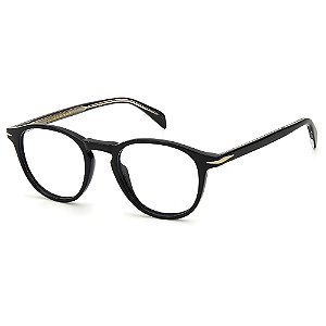 Armação de Óculos David Beckham DB 1018 807 - Preto 49