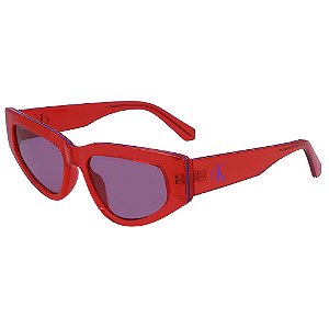 Óculos de Sol Calvin Klein Jeans CKJ23603S 600 - Vermelho 53