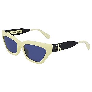 Óculos de Sol Calvin Klein Jeans CKJ22640S 745 - Amarelo 57