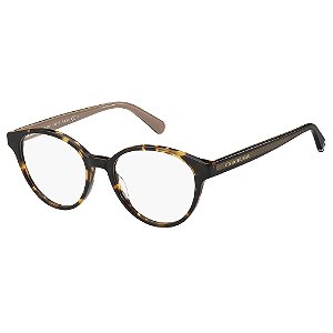 Armação de Óculos Tommy Hilfiger TH 2007 086 - 50 Marrom