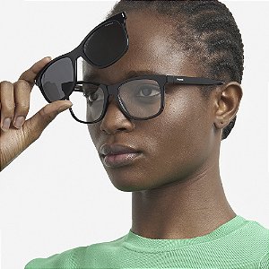 Armação de Óculos Clip On Polaroid Pld 6202/Cs 807 - 53 Preto