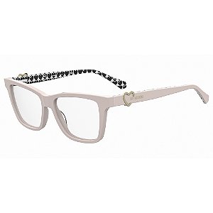 Armação de Óculos Moschino Love Mol610 35J - 52 Rosa
