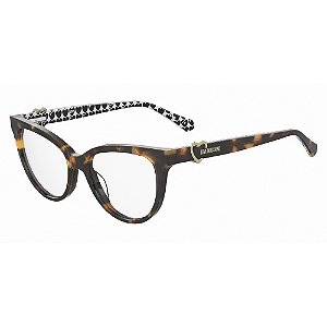 Armação de Óculos Moschino Love Mol609 05L - 52 Marrom