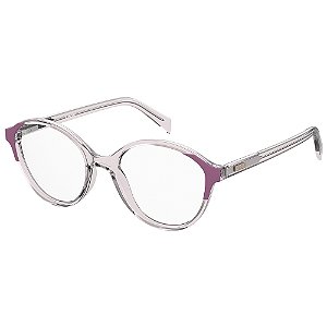 Armação de Óculos Levis Lv 1054 8CQ - 52 Rosa