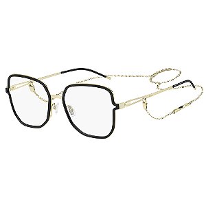 Armação de Óculos Hugo Boss 1394 - Preto 55 - Aço Inoxidável