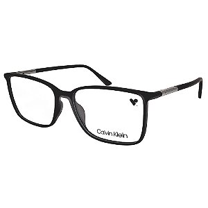 Armação de Óculos Calvin Klein CK22508 002 - Preto 57