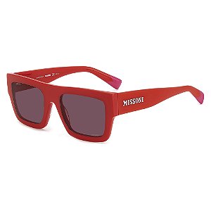 Óculos de Sol Missoni MIS 0129/S C9A - Vermelho 53