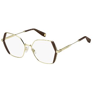 Armação de Óculos Marc Jacobs MJ 1068 01Q - Dourado 54