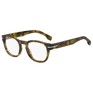 Armação de Óculos Hugo Boss 1504 WR9 - Marrom 50 Sustentável