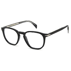 Armação de Óculos David Beckham DB 1106 807 - Preto 50