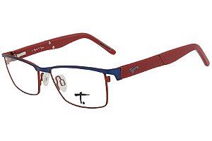 Óculos de Grau Tigor T Tigre VTT044 C2/48 Azul/Vermelho