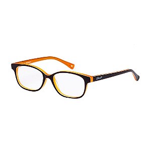 Óculos de Grau Lilica Ripilica VLR104 C02/47 Preto/Caramelo