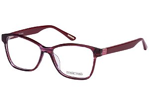 Óculos de Grau Victor Hugo VH1724 0P60/54 Bordô Transparente