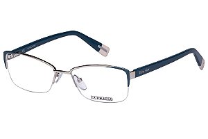Óculos de Grau Victor Hugo VH1245 0E63/54 Azul/Prata