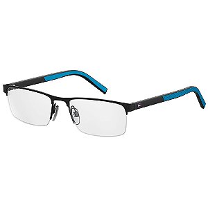 Óculos de Grau Tommy Hilfiger TH 1594/55 - Azul Fosco