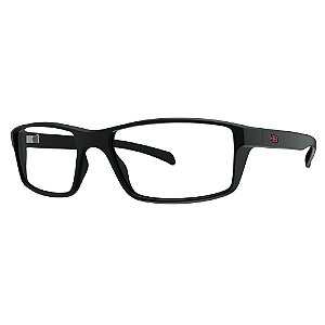 Óculos de Grau HB 93148 - Preto / Vermelho