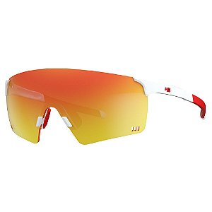 Óculos de Sol HB Quad R - Branco / Vermelho