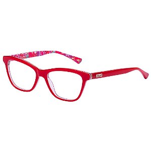 Óculos de Grau Lilica Ripilica VLR123 C05/49 Vermelho