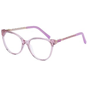 Armação de Óculos Lilica Ripilica VLR120 C1/50 Rosa