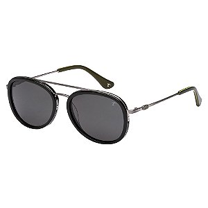 Óculos de Sol Tigor T Tigre STT082 C05 - 50 Preto e Verde