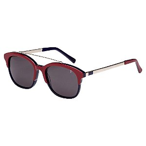 Óculos de Sol Tigor T Tigre STT073 C01 - 50 Vermelho e Azul