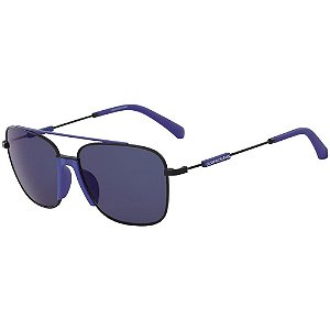 Óculos de Sol Calvin Klein Jeans CKJ18100S - Preto Fosco 57