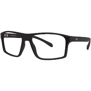 Óculos de Grau HB 0001/54 Preto Fosco