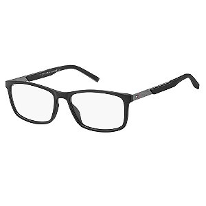 Óculos de Grau Tommy Hilfiger TH 1694/55 Preto Fosco