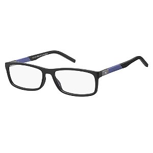Óculos de Grau Tommy Hilfiger TH 1639/53 Preto Fosco